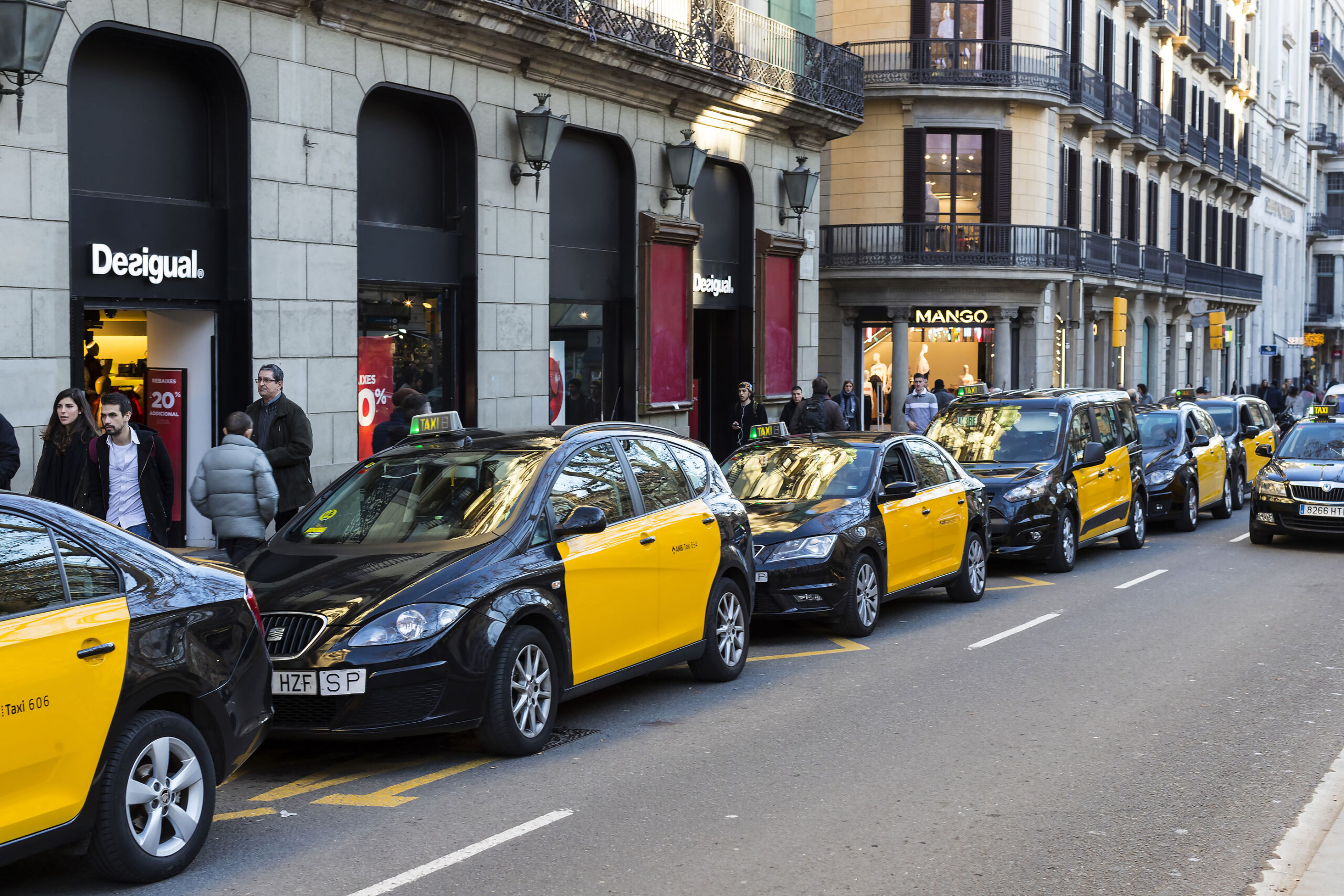 taxi drosje taxiko Barcelona tips driks hvor mye penger